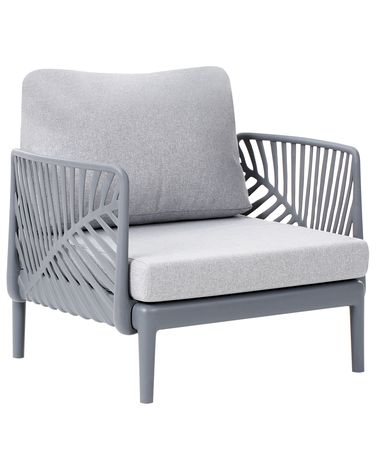Garden Armchair SATURNIA Grey