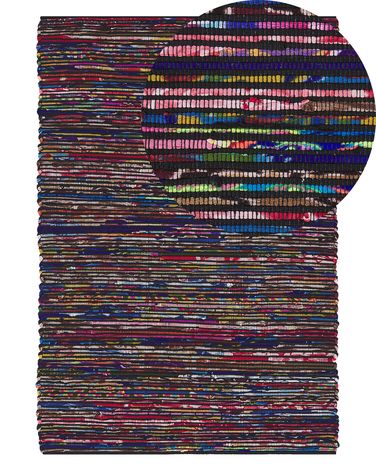Rug BARTIN Black 140 x 200 cm