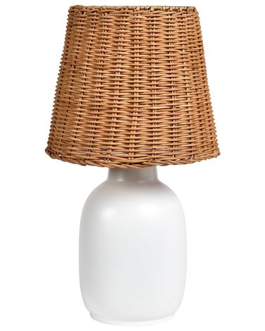 Lampe à poser BARTANG Céramique Blanc