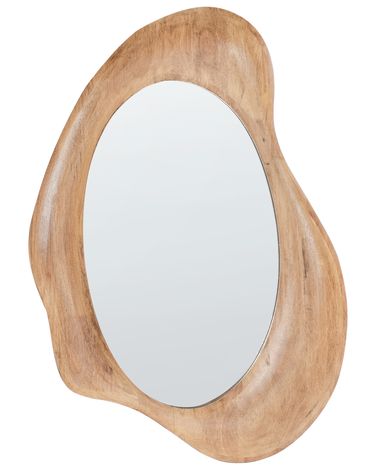 Miroir HOURTIN 68 cm 100 cm Bois Marron