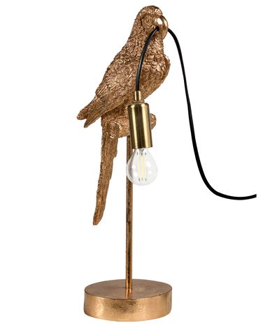 Lampe à poser Perroquet SINATRA Doré