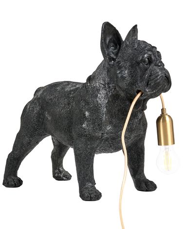 Lampe à poser Chien BAXTER Noir