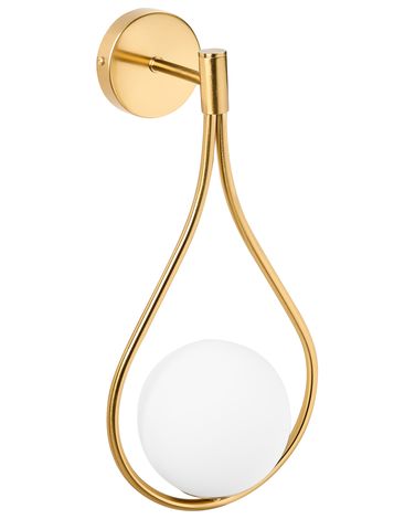 Lampe murale AUROUE Métal Doré