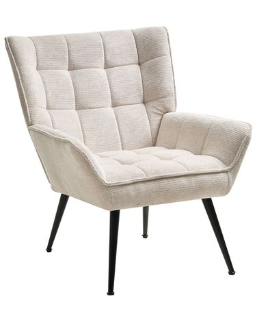Fauteuil BELLINGMO Stof Lichtbeige