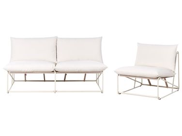 Tuin bankenset 3-zits PICO Metaal Lichtbeige