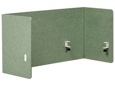 Cloison amovible de bureau SOLOA 210 x 61 cm Vert
