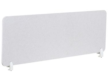 Cloison amovible de bureau SPLIT 160 x 50 cm Blanc cassé
