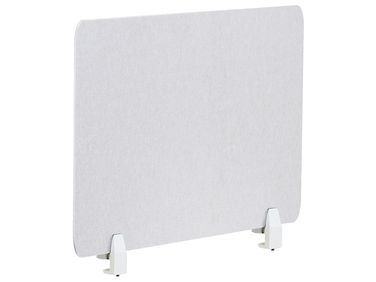 Cloison amovible de bureau SPLIT 80 x 50 cm Blanc cassé