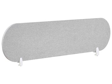 Cloison amovible de bureau SPARKY 160 x 40 cm Gris clair