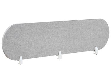 Cloison amovible de bureau SPARKY 180 x 40 cm Gris clair