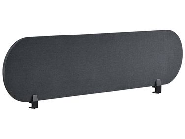 Cloison amovible de bureau SPARKY 160 x 40 cm Gris foncé
