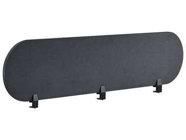 Cloison amovible de bureau SPARKY 180 x 40 cm Gris foncé