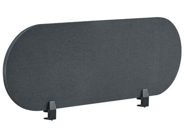 Cloison amovible de bureau SPARKY 120 x 40 cm Gris foncé