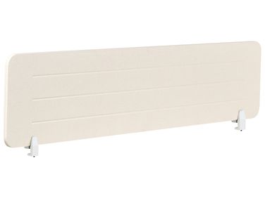 Cloison amovible de bureau ZIGGY 160 x 40 cm Beige clair