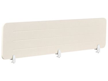 Cloison amovible de bureau ZIGGY 180 x 40 cm Beige clair