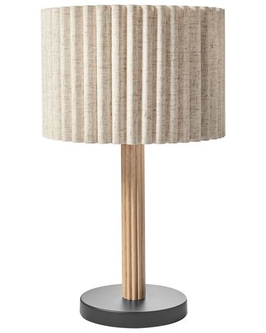 Lampe à poser BELESSA Lin Beige clair