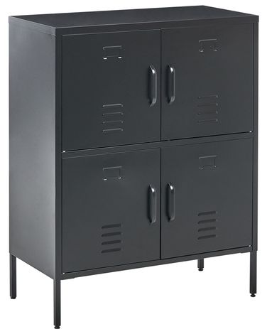Storage Unit HOLBECK Metal Black