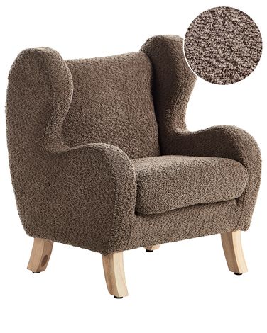 Fauteuil pour enfants FARUM Bouclé Marron