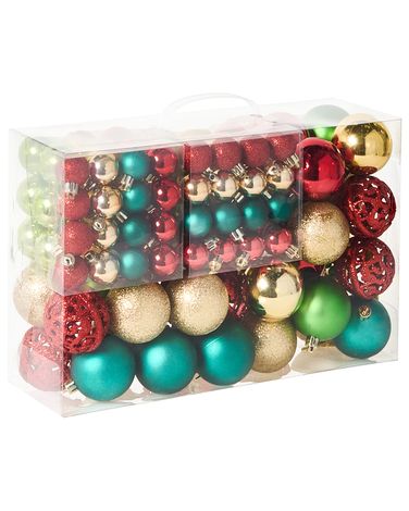 Lot de 100 boules VANERN Multicolore