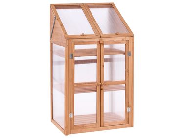 Serre de balcon VOLVERA Bois de sapin Marron clair 49 cm