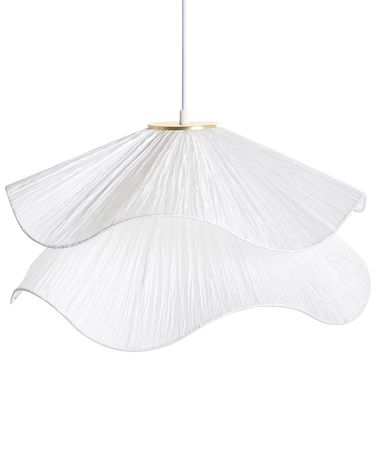 Hanglamp PUNGWE Stof Wit