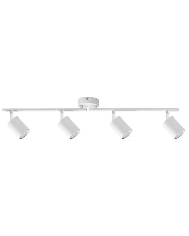 4-lichts spotlamp NYANDO Metaal Wit