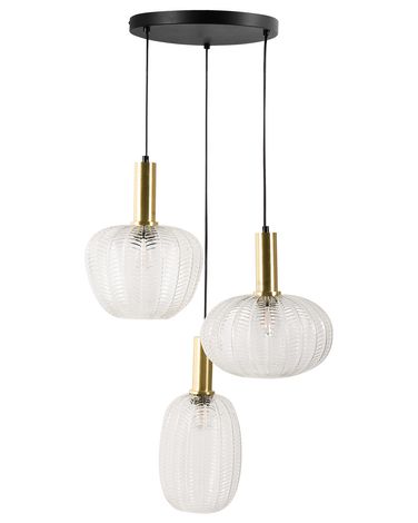 Hanglamp NJORO Glas Transparant