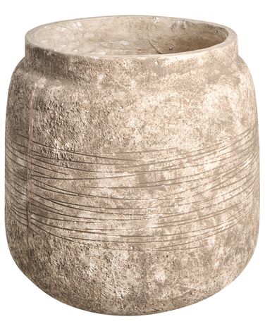 Plant Pot ARGOSTOLI 44 cm Beige