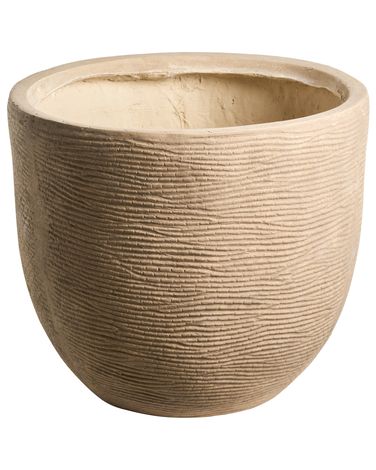 Plant Pot LIXOURI 47 cm Beige