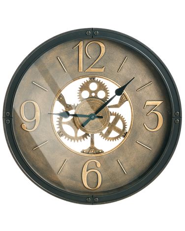 Horloge murale ALBACETE 50 cm Noir