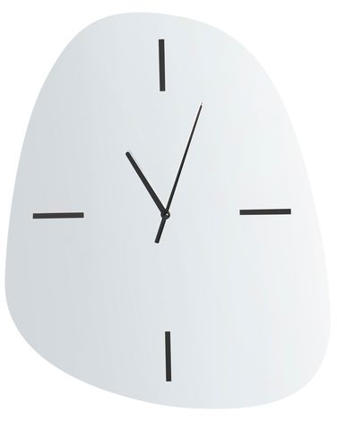 Horloge murale ALMANSA 45 cm Argenté