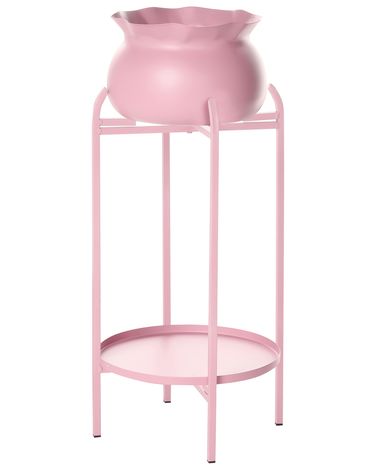 Plant Stand MOKUREN Metal 25 cm Pink