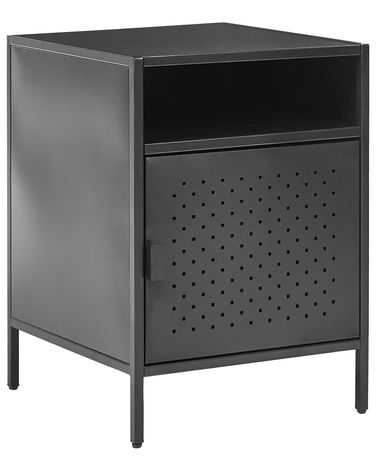 Meuble de rangement WAIKATO Métal Noir