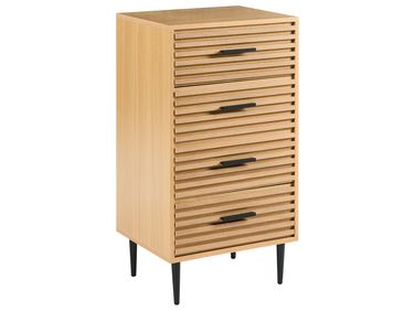 Ladekast 4 lades KEITH Lichtbruin