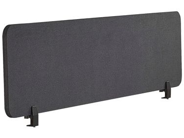 Cloison amovible de bureau WALLY 120 x 40 cm Gris foncé