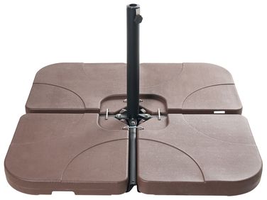 Parasol Base CARIA Taupe Square 9 kg