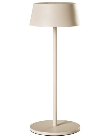 Lampe de table LED sans fil GUDER Avec variateur Métal Beige