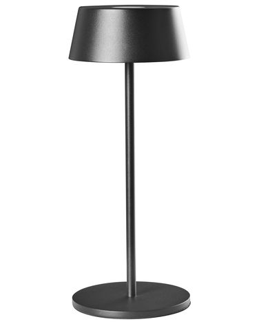 Lampe de table LED sans fil GUDER Avec variateur Métal Noir