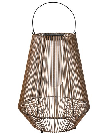 Lanterne à énergie solaire LUSWISHI 68 cm Naturel