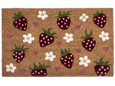 Paillasson SHAININ Multicolore 45 x 75 cm Fibre de coco