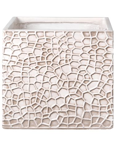 Plant Pot FEIYAN 44 cm Light Beige