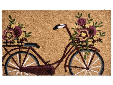 Paillasson AVAK Naturel 40 x 60 cm Vélo Fibre de coco