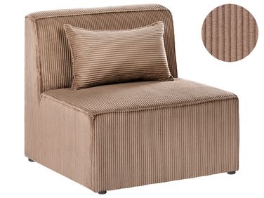 1-Seat Section LEMVIG Corduroy Sand Beige