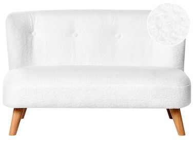 Kinderbank LOTE Bouclé Wit