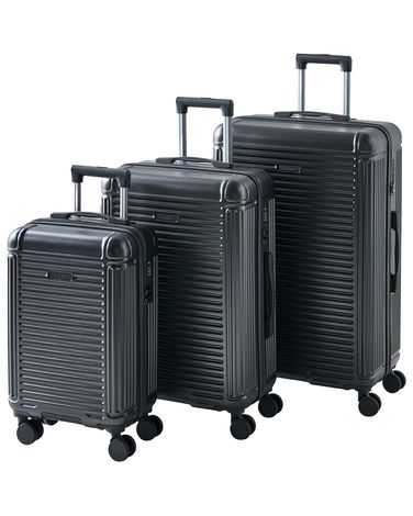 Lot de 3 valises rigides MYNTIS Gris foncé