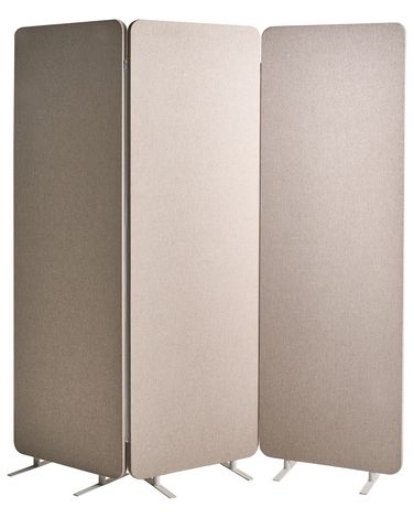 Séparateur de bureau STANDI 184 x 184 cm Beige