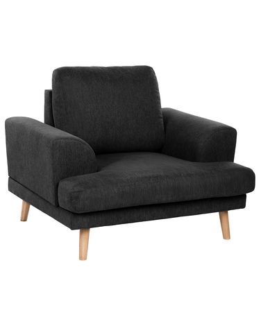 Fauteuil KILDAL Stof Zwart