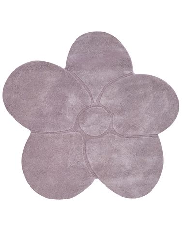 Rug KOKKINI Violet ø 140 cm Wool