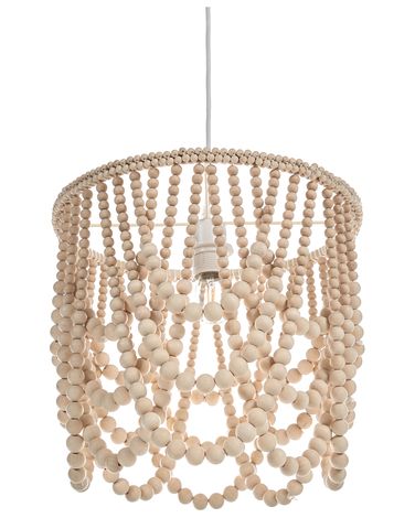 Kroonluchter VERUGAL Hout Lichtbruin