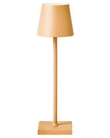 LED draadloze tafellamp BACEIRO Metaal Oranje